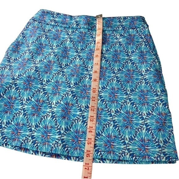 VINEYARD VINES Knit Shell Printed Golf Skort Multi Pocket US Sz XXS - Picture 7 of 12
